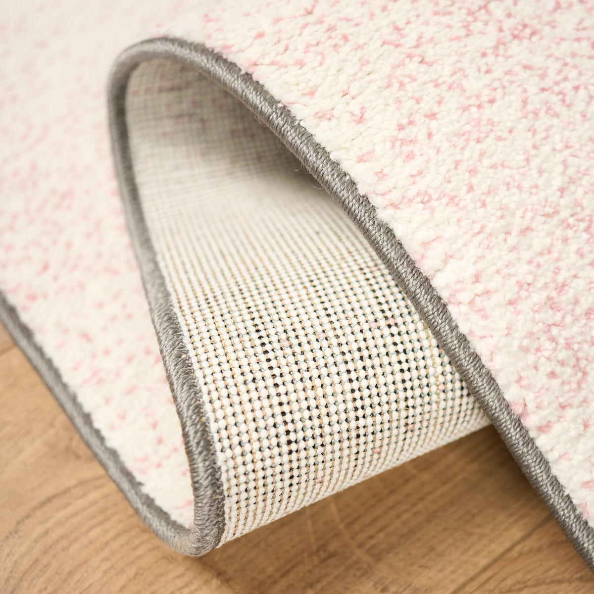 Tapis bébé éléphant rose et étoiles - Enfants