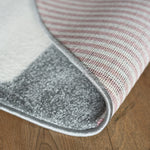 Tapis à carreaux rose et gris - Enfants
