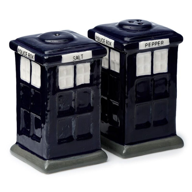 Police Box London Icons Ceramic Salt & Pepper Set