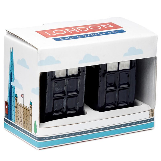 Police Box London Icons Ceramic Salt & Pepper Set