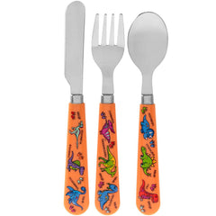 Dinosaur Children's Cutlery Set-5010792424897-Bargainia.com