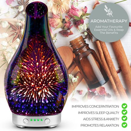 Desire Firework Colour Changing Aroma Humidifier-5010792449388-Bargainia.com