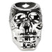 Silver Sparkle Skull Wax/Oil Warmer-5010792470702-Bargainia.com
