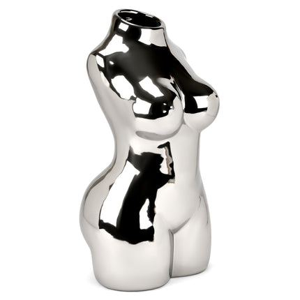 Female Silhouette Body Vase - 29cm - Assorted Colours-5010792482279-Bargainia.com