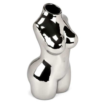 Female Silhouette Body Vase - 29cm - Assorted Colours-Bargainia.com