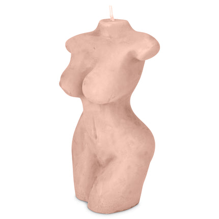 Peony Blush Desire Full Body Female Figure Candle-5010792486277-Bargainia.com