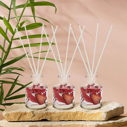 Boutique Berry & Bay Floral Reed Diffuser Set of 3 Gift Set-5010792499505-Bargainia.com