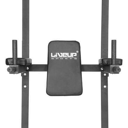 Steel Power Tower Pull-up & Dip Station