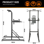 Station de traction et de dips Steel Power Tower