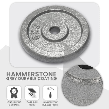 Hammerstone Iron Plates - 5kg-Bargainia.com