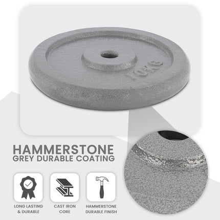Hammerstone Iron Plates - 10KG-Bargainia.com