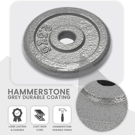 Hammerstone Iron Plates - 2.5KG-Bargainia.com