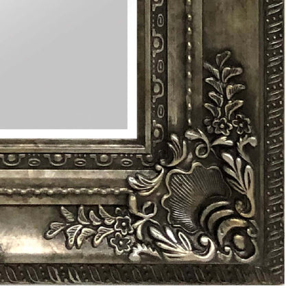 Ornate Antique Style Framed Rectangular Mirror 123cm