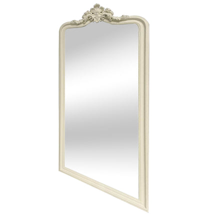 Cream Ornate Leaner Mirror 190cm