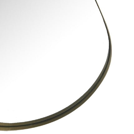 Tear Drop Mirror With Leather Hanging Strap 105cm