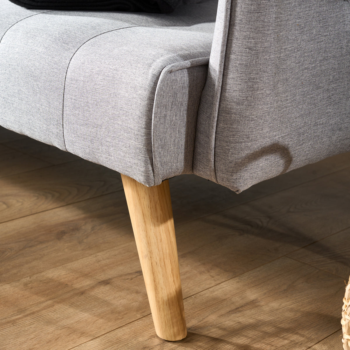 Canapé-lit double 3 places Mario Click Clack - Gris