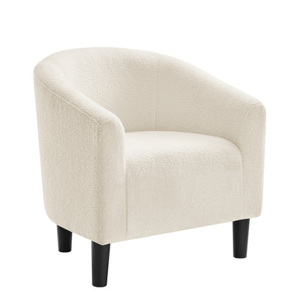 Cirrus Boucle Tub Chair - Cream