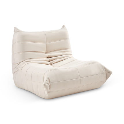 Cocoon 2 Seater Upholstered Sofa - Beige