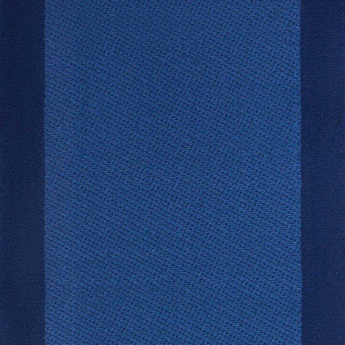 Texas Navy Border Stair Runner, Hessian Backed Blue Hallway Carpet Runner, 60cm Wide, 9mm Low Pile, Custom Lengths