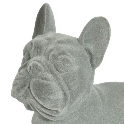French Bulldog Figurine - Grey Velvet - Lying-5010792476490-Bargainia.com