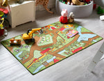 Farm Play Mat Nursery Play Room Non Slip Rug Play Mats Clearance