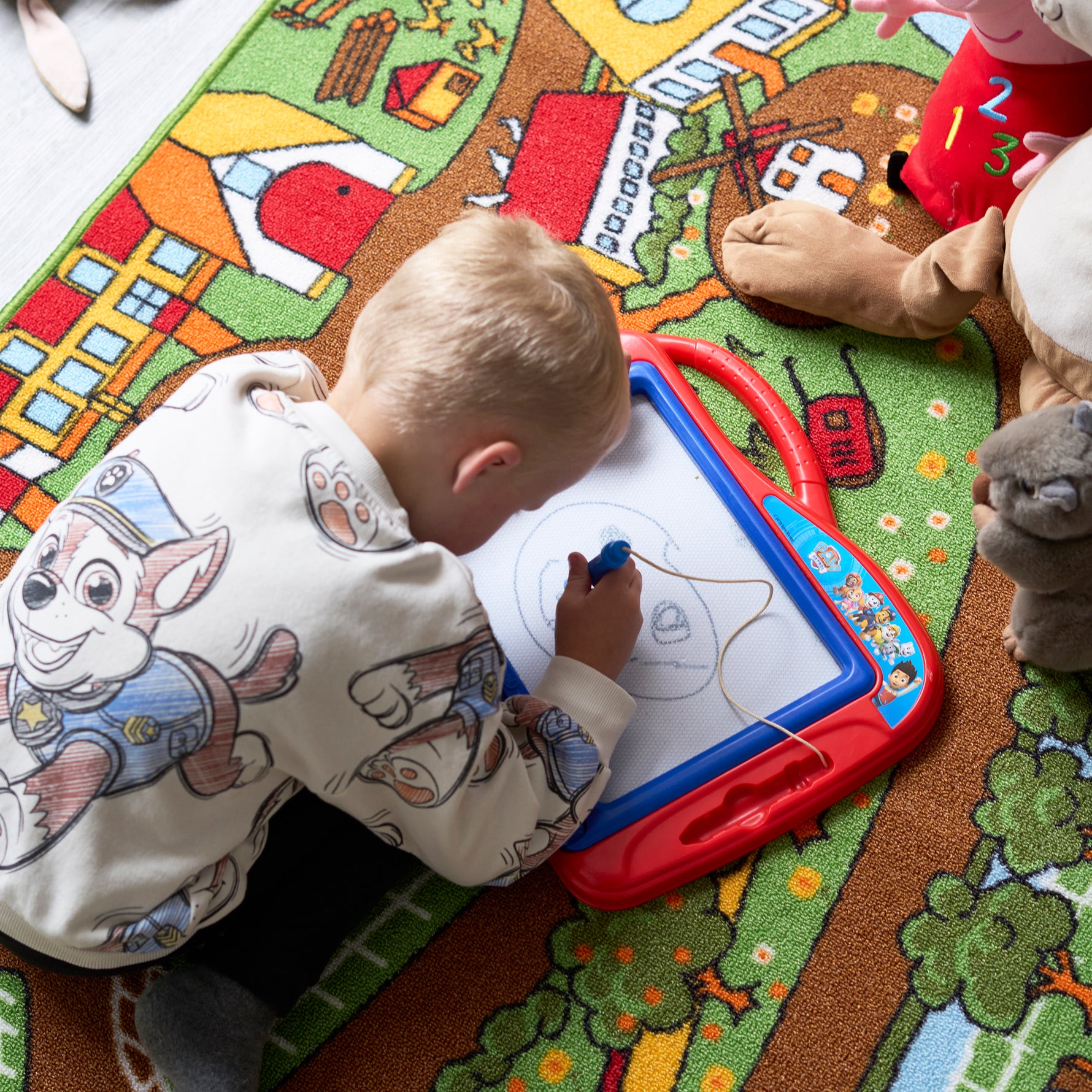 Farm Play Mat Nursery Play Room Non Slip Rug Play Mats Clearance