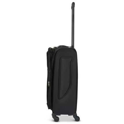 Suitcase Luggage Set On Wheels - 4 Pieces, Brown Or Black-Bargainia.com