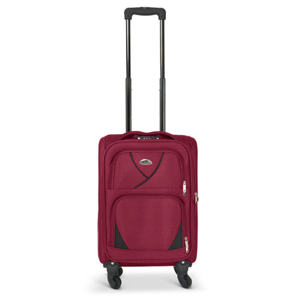 Suitcase Luggage Set On Wheels - 4 Pieces, Assorted Colours-Bargainia.com