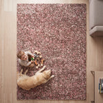Pink & Brown Blend Shaggy Rug - Enjoy