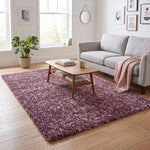 Pink & Purple Blend Shaggy Rug - Enjoy