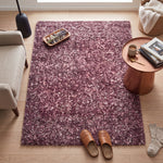 Pink & Purple Blend Shaggy Rug - Enjoy