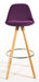 Barcelona Bar Stools - Set Of 2 - Purple-5056150252849-Bargainia.com