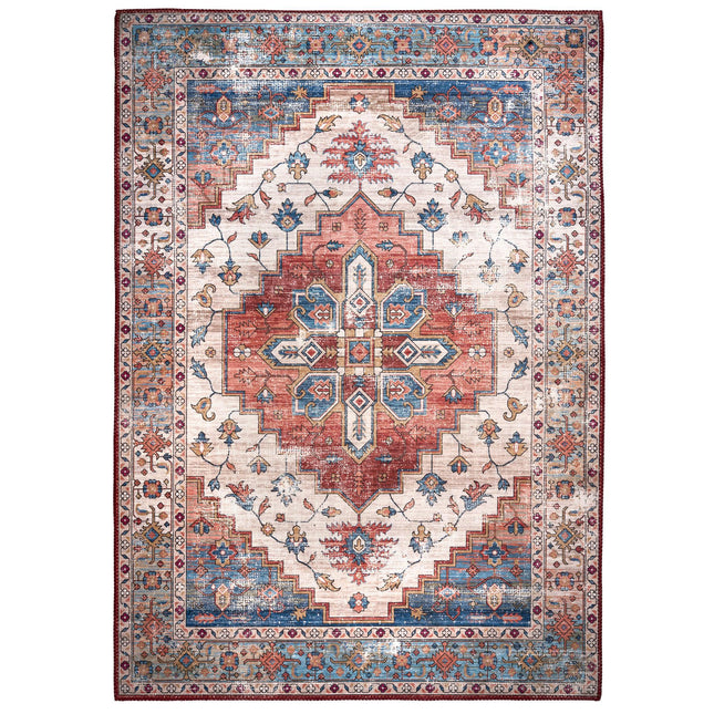 Printed Carpet Medallion Design - 2-Bargainia.com