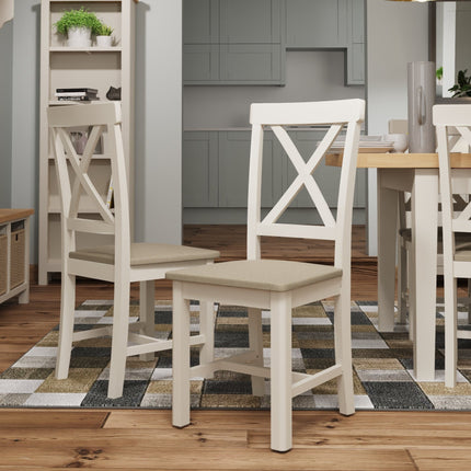 Maya Dove Grey Oak Dining Chair