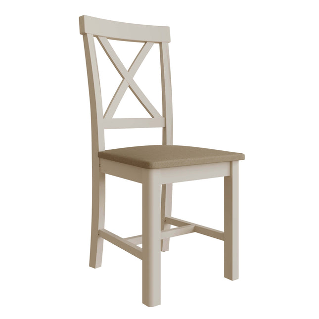 Maya Dove Grey Oak Dining Chair Set of 2