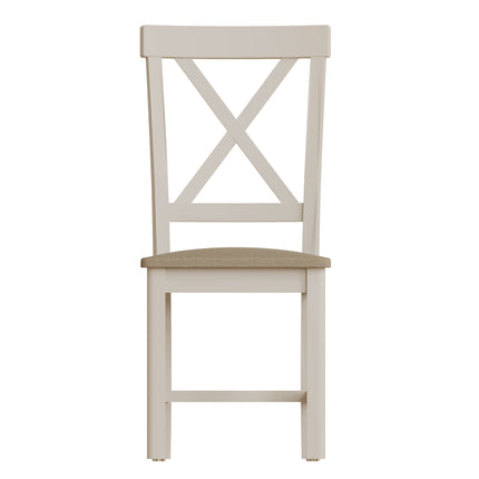 Maya Dove Grey Oak Dining Chair