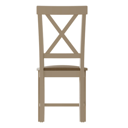 Maya Dove Grey Oak Dining Chair