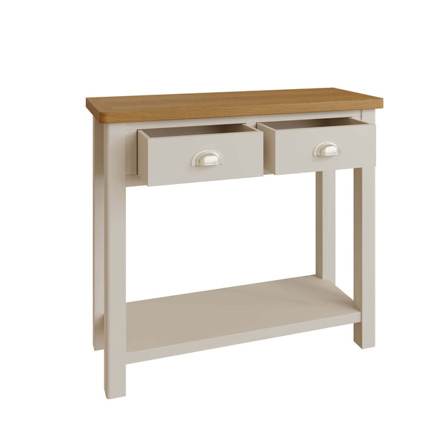 Maya Dove Grey Oak Console Table