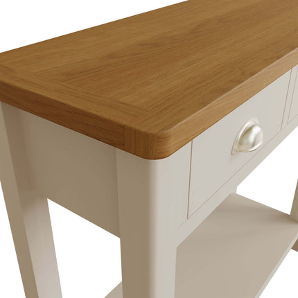 Maya Dove Grey Oak Console Table