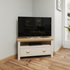 Maya Dove Grey Corner TV Unit