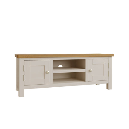 Maya Dove Grey Oak Large TV Unit