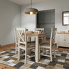 Maya Dove Grey 4 Seater Dining Table