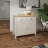 Maya Dove Grey Oak Sideboard