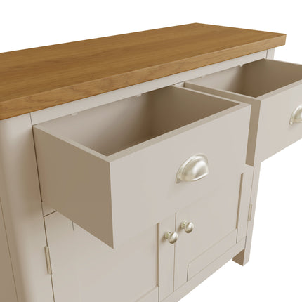 Maya Dove Grey Oak Sideboard