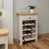 Maya Dove Grey Oak Wine Cabinet