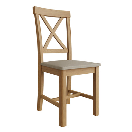 Clara Rustic Oak Dining Chair