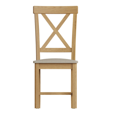 Clara Rustic Oak Dining Chair