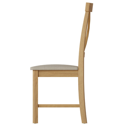 Clara Rustic Oak Dining Chair