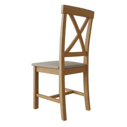 Clara Rustic Oak Dining Chair