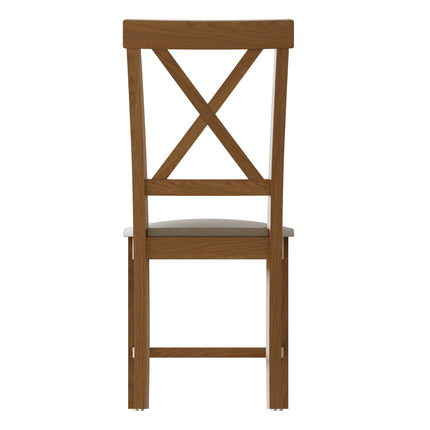 Clara Rustic Oak Dining Chair